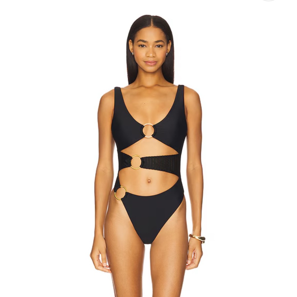 Lovewave black one piece NWT